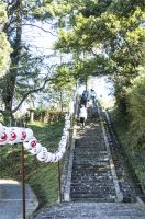 妻垣神社への階段　2015、10、24は千二百五十年祭でした